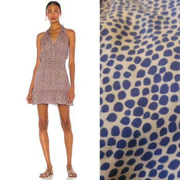 Parker Estelle Pebble Dot Mini Dress Size 1X - Picture 10 of 10